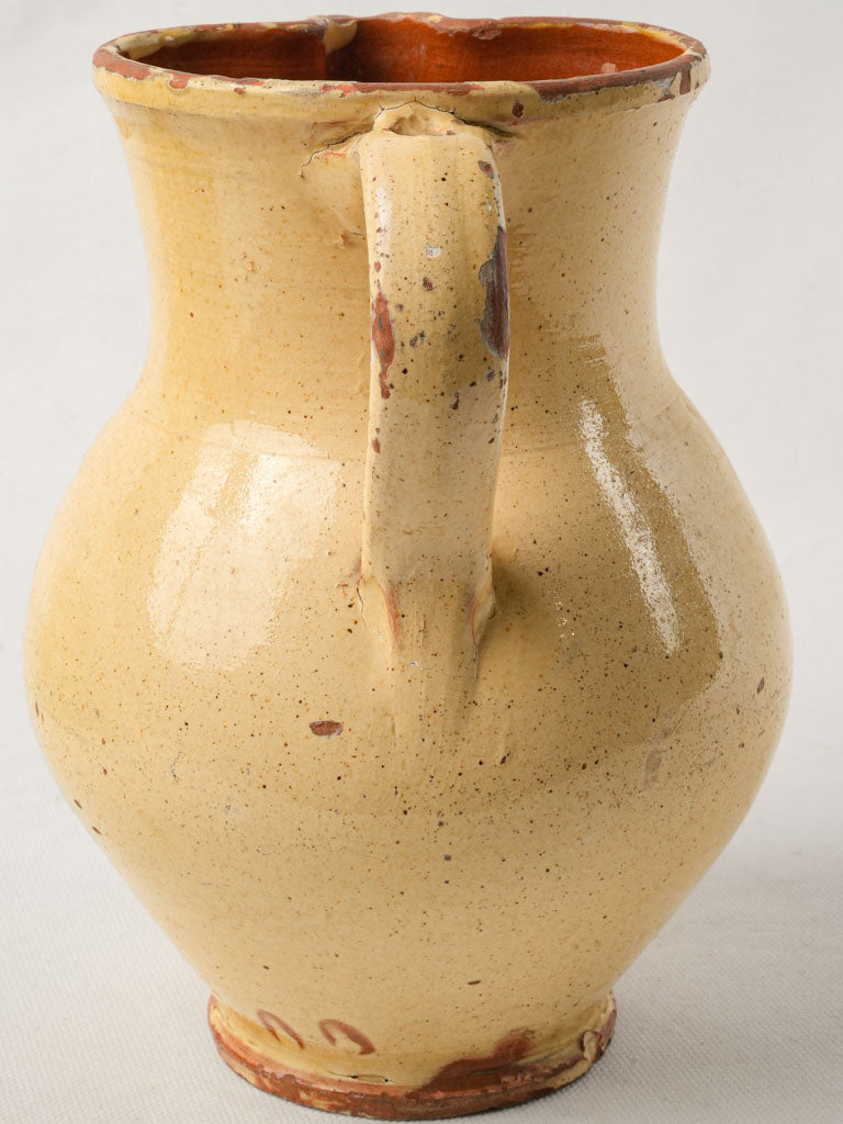 Elegant floral motif pitcher