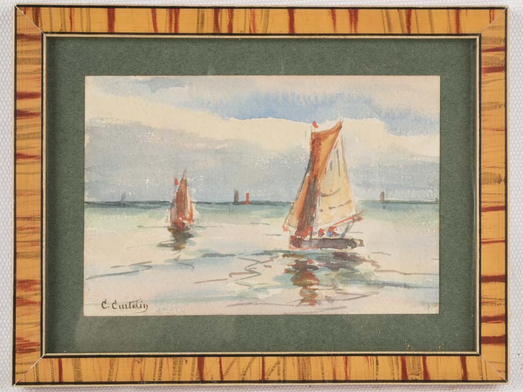 Timeless Atlantic coast boat paintings