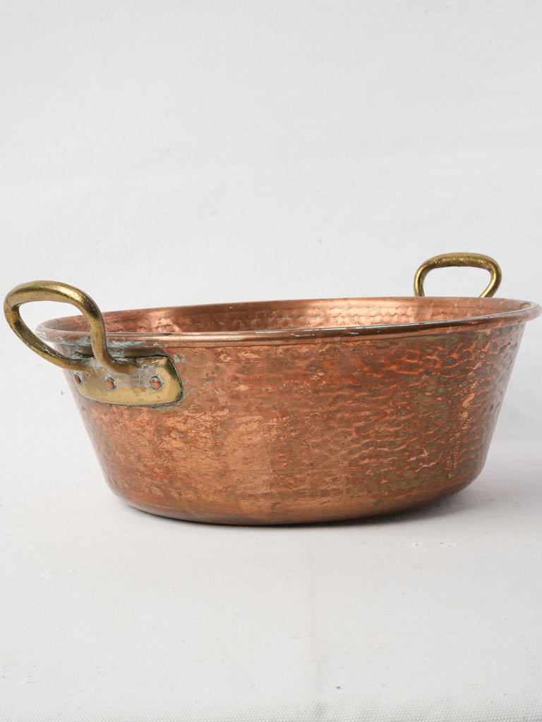 Antique French jam kettle