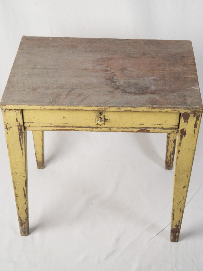 Weathered rustic French desk