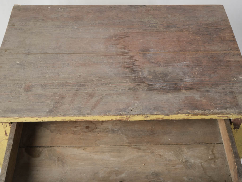 Tapered leg antique nightstand