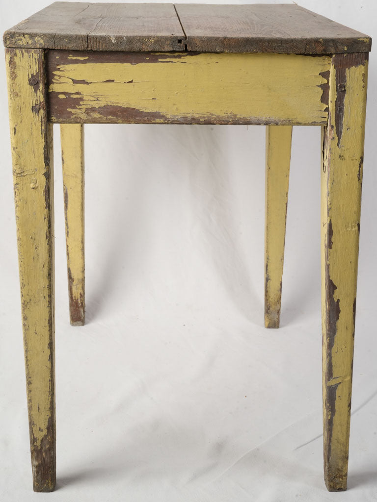 Understated wooden writing desk