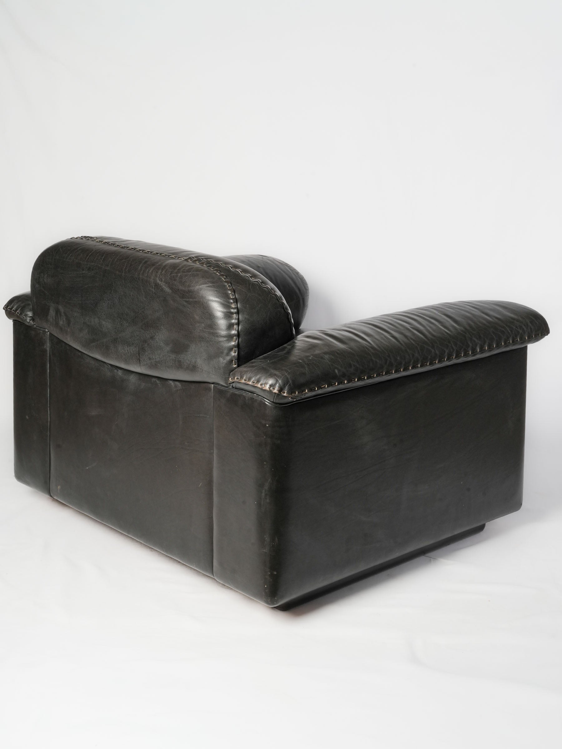 Timeless vintage patina De Sede armchairs
