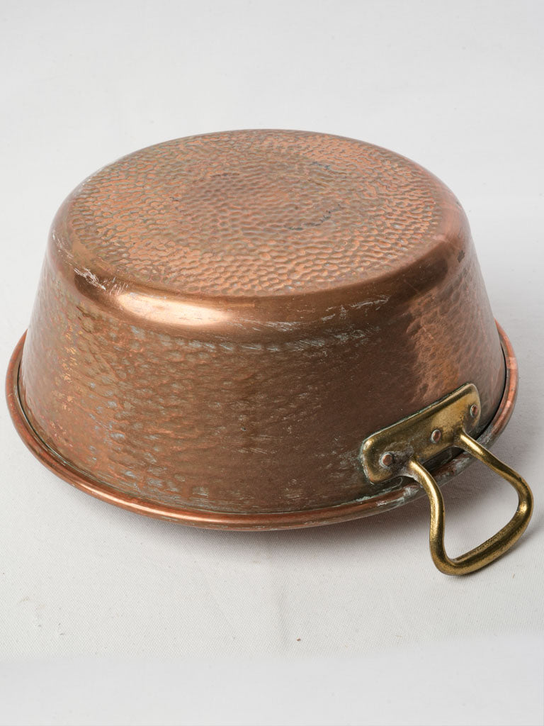 Timeless copper display basin