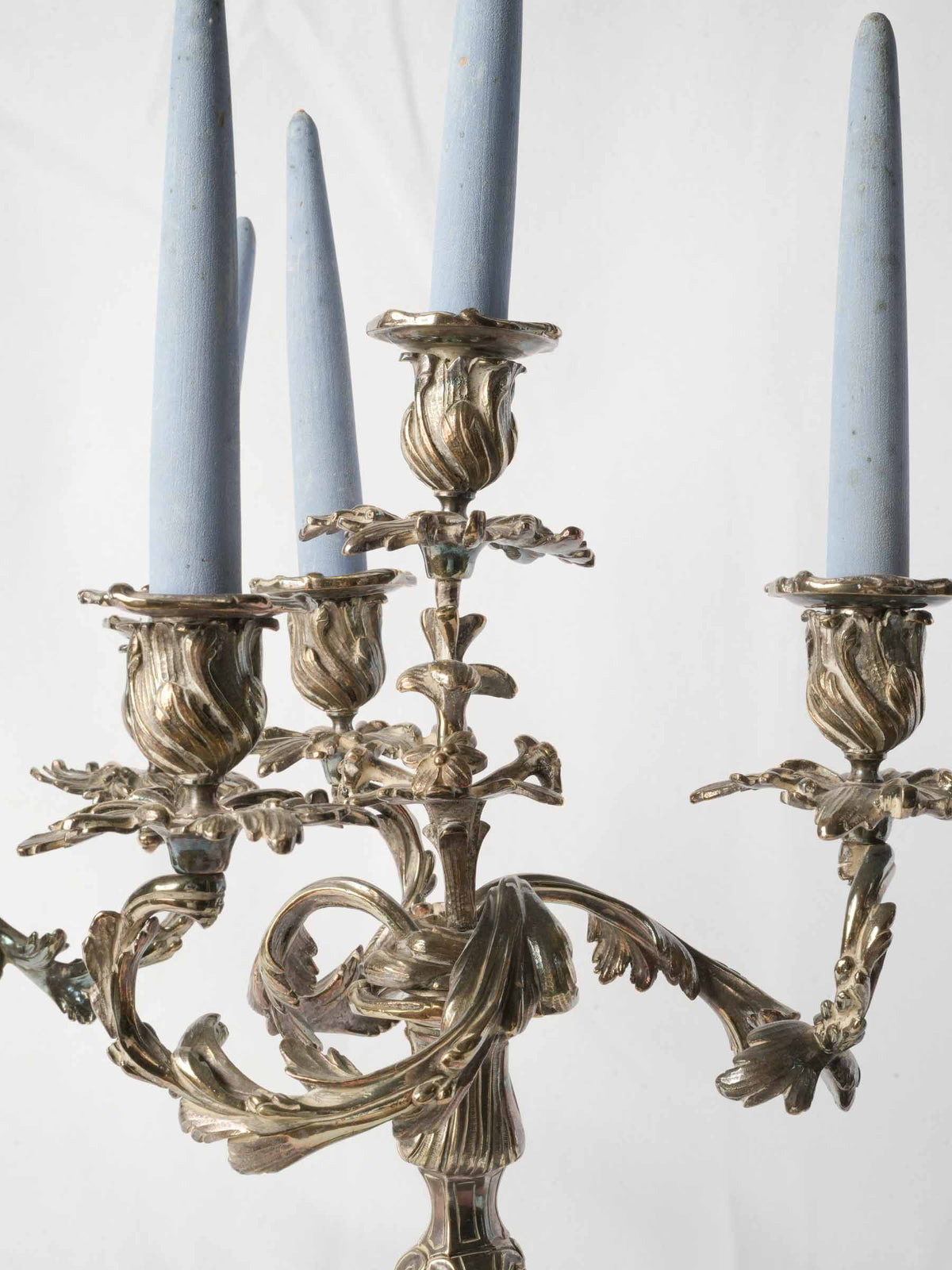 Elegant vintage French candelabra