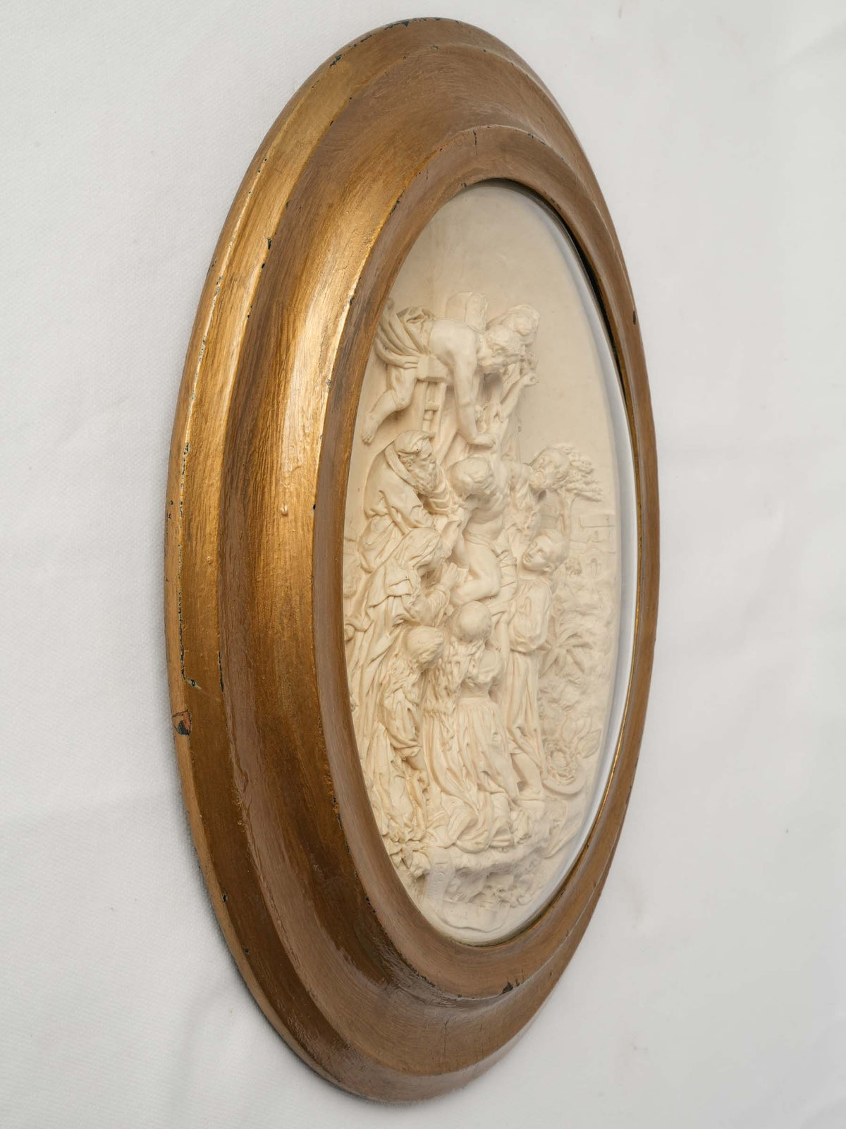 Gilt Finished Religious Wall Sculptures