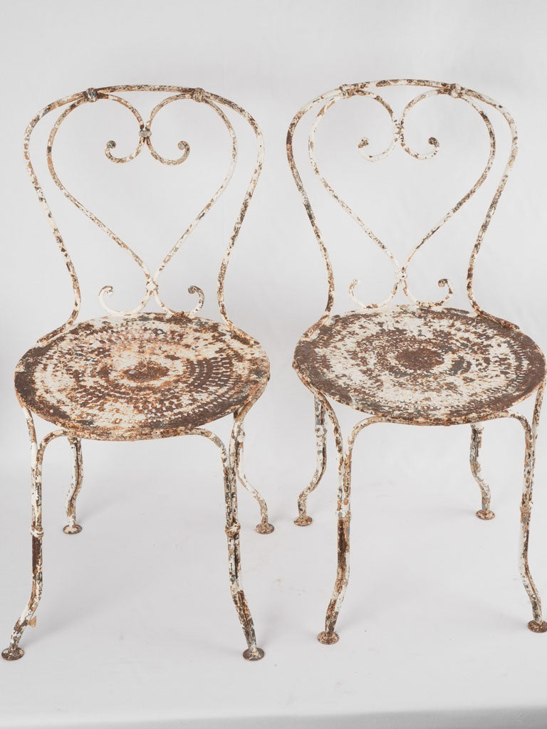 Ornate vintage French garden furniture