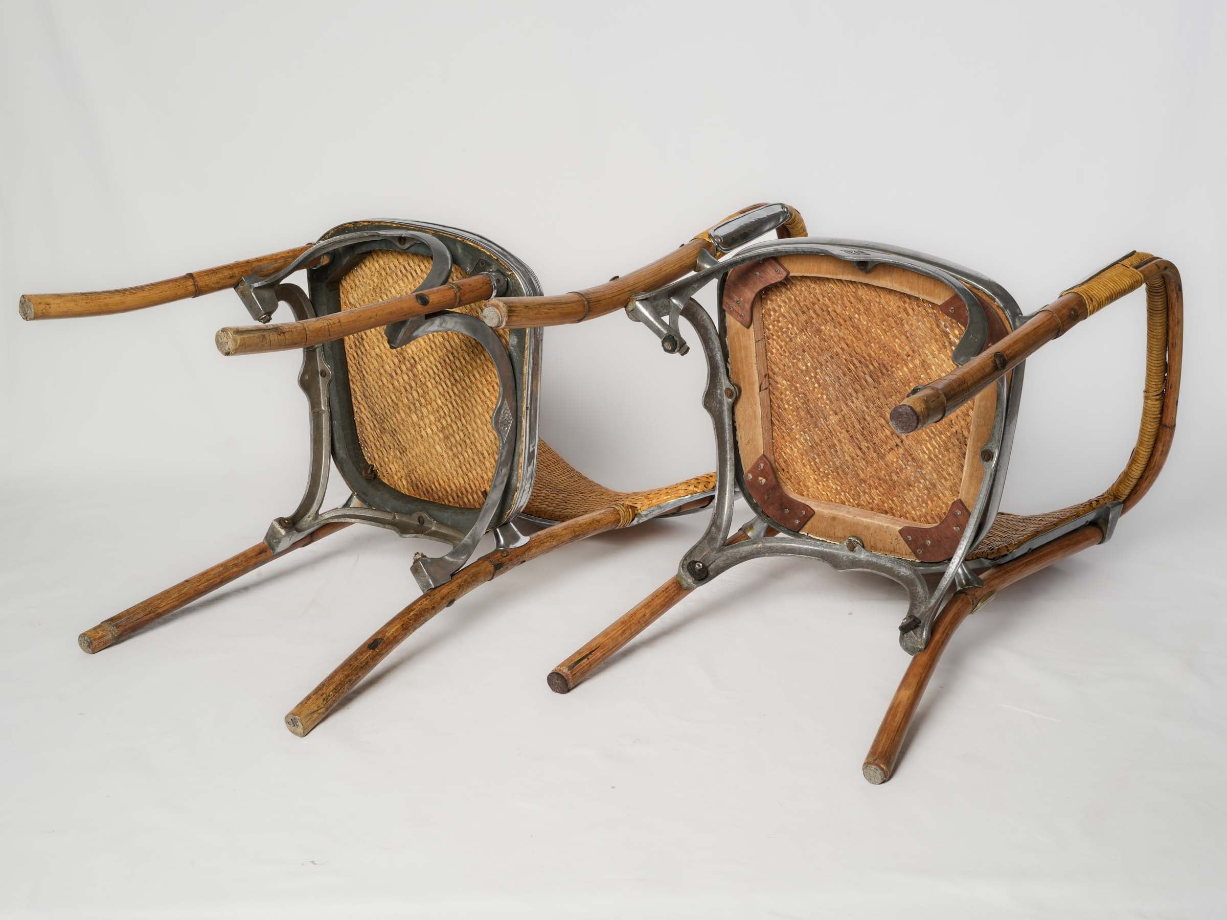 Refined antique café culture seats