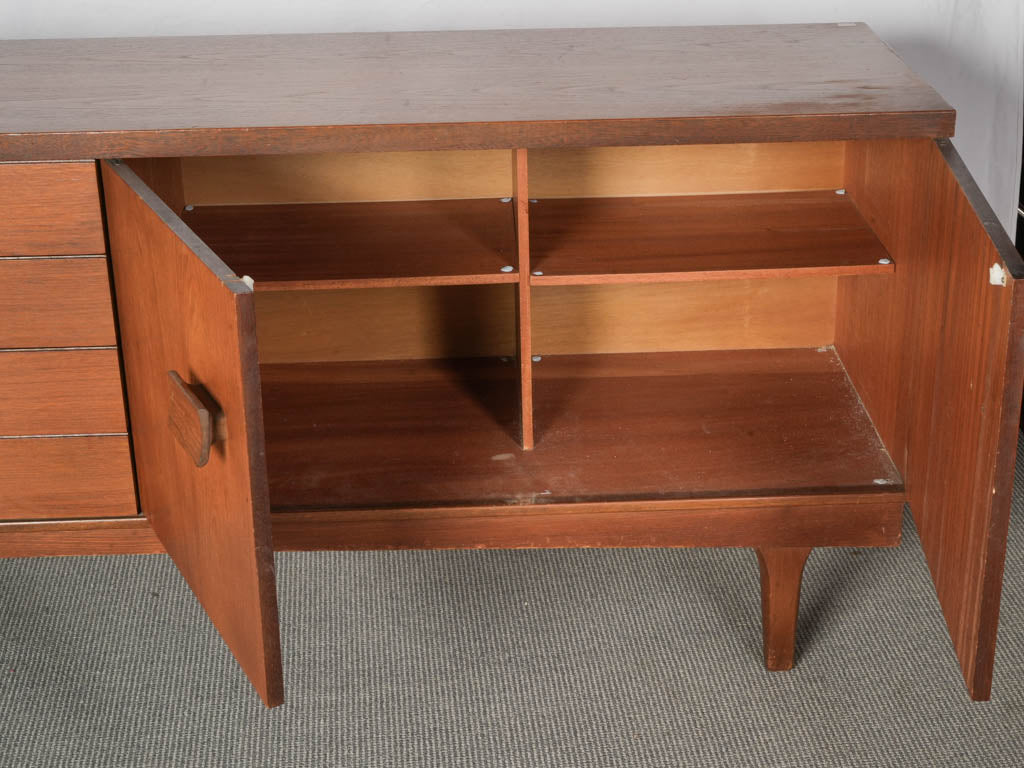 Practical storage oak sideboard
