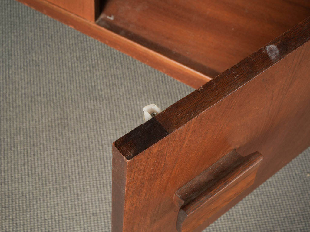 Lightly scratched oak sideboard