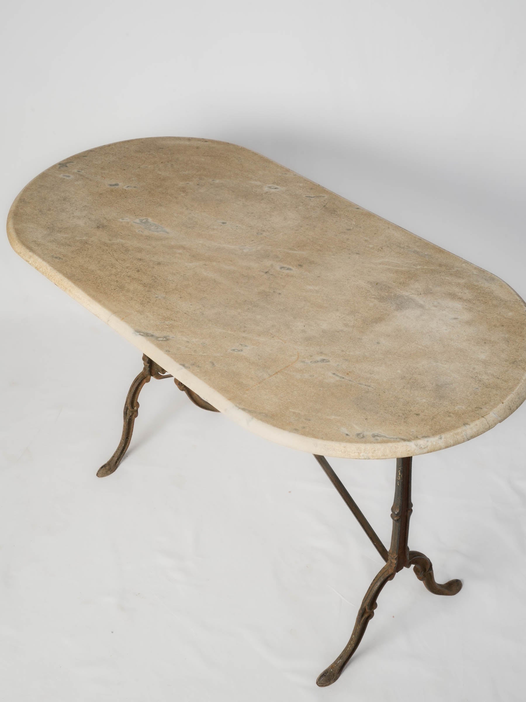 Early 20th-century iron-base table