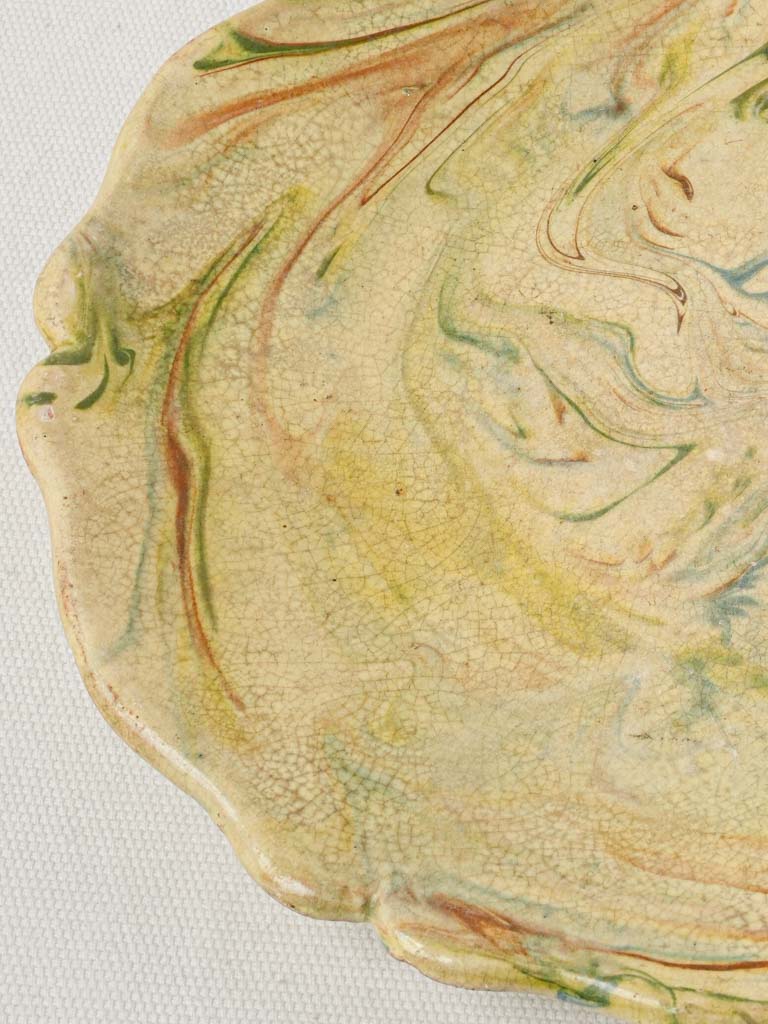 Marbled Multicolor Table Accent