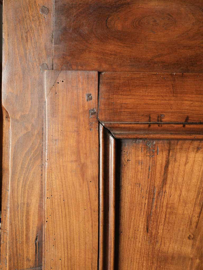 Timeworn finish wardrobe cabinet