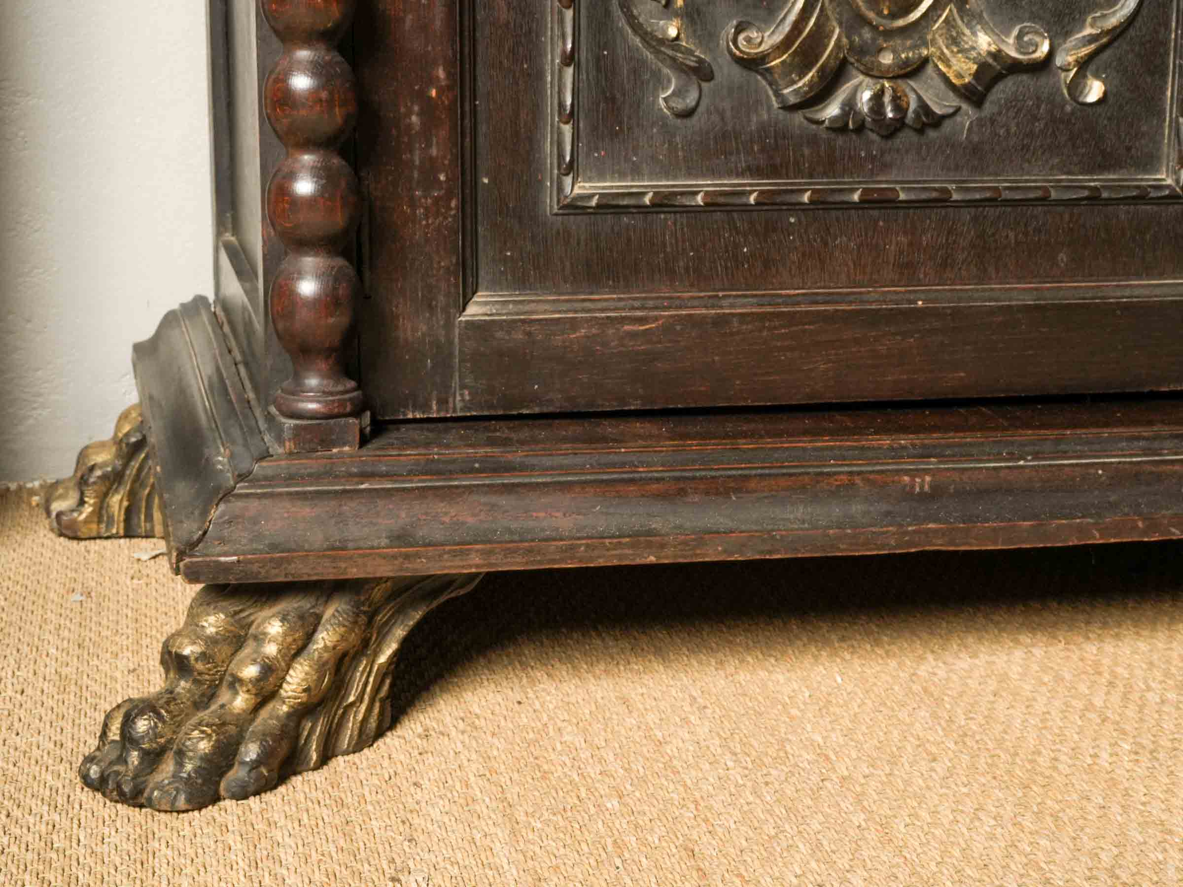 Atmospheric presence library bookcase