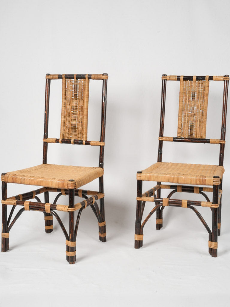 Fabulous 70s French artisanal dining set