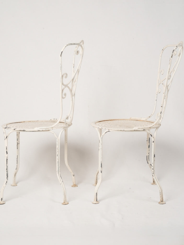 Classic French Belle Époque Patio Chairs