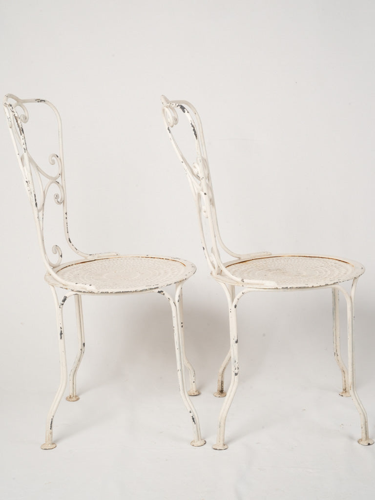 Refined Aged Iron Conservatory Seating