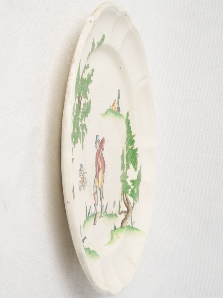 1930s Laveno “Vecchio Milano” Plate by Guido Andloviz - 10¼"