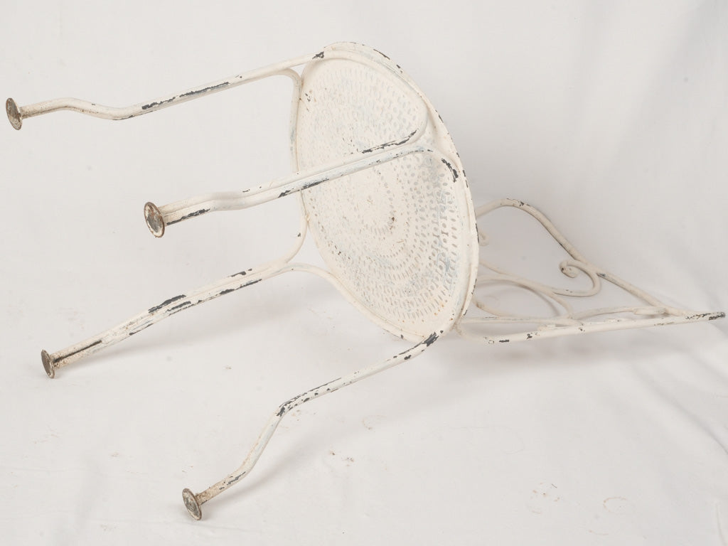Graceful French Craftsmanship Outdoor Chairs