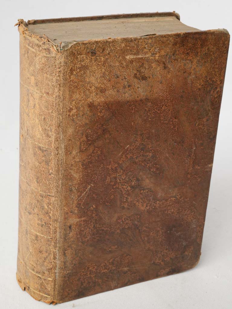 Exquisite timeworn hardcover Bible
