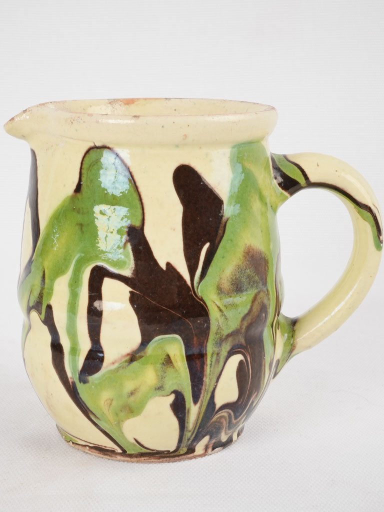 Charming Pale Yellow Sauce Pitcher