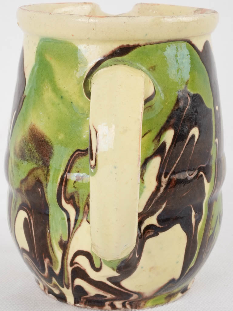 Rustic French Pottery Creamer Collectible