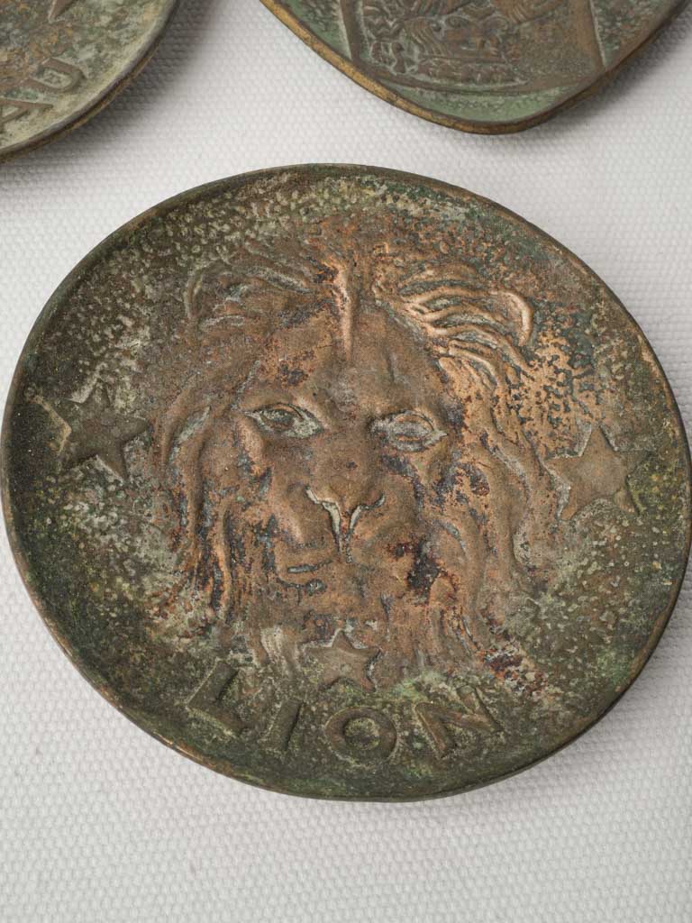 Elegant astrological motif sculpture