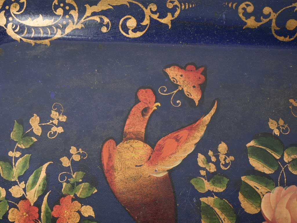 Finely detailed tinplate tray