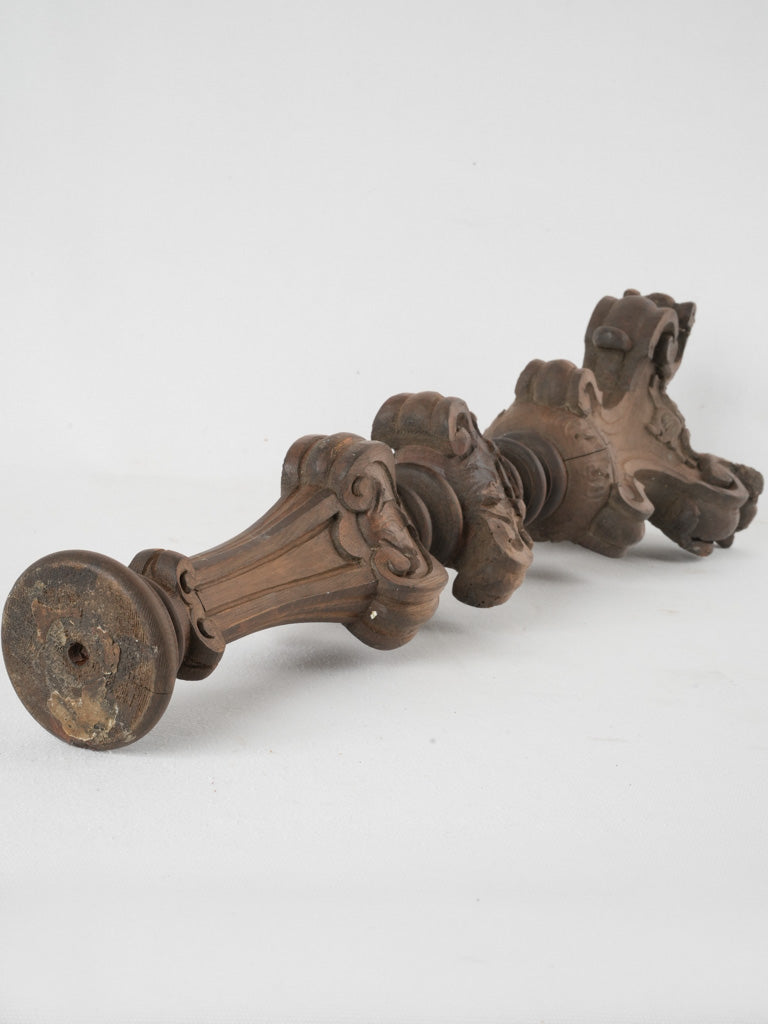 Italian church candle holder with history