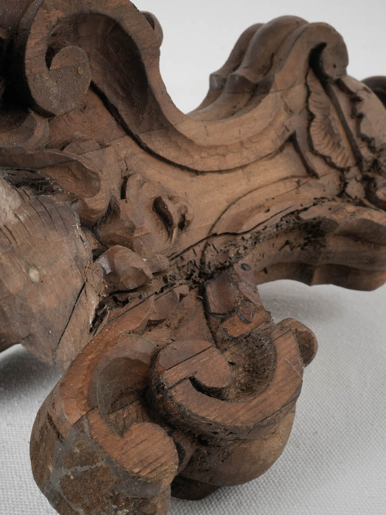 Ornate Italian church candleholder