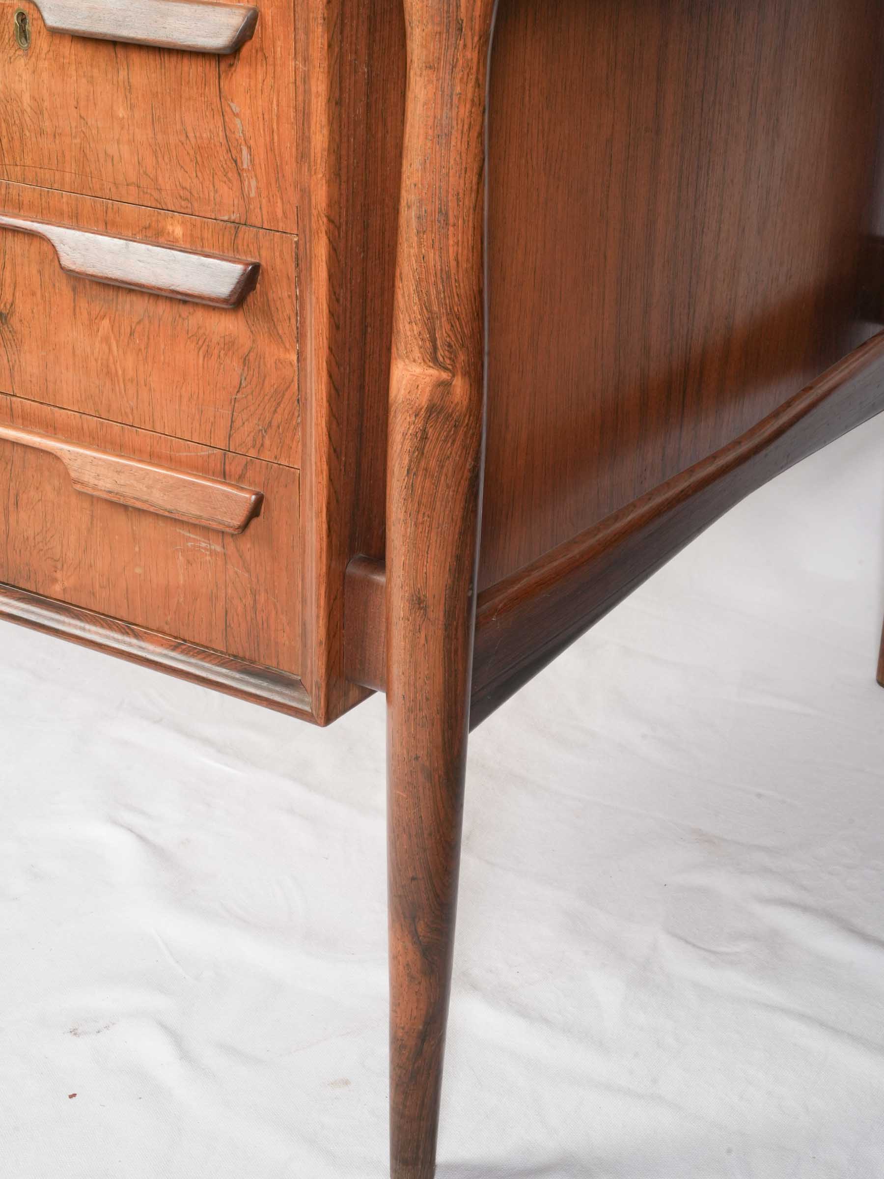 Timeless Danish teak office desk