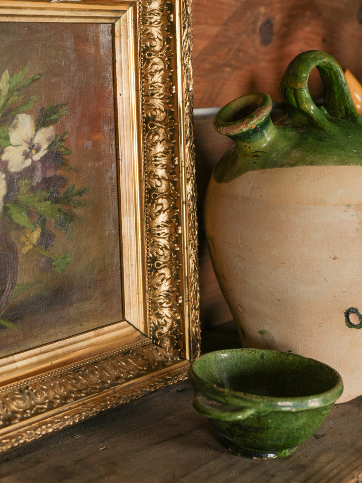 Antique French ceramic collection pieces