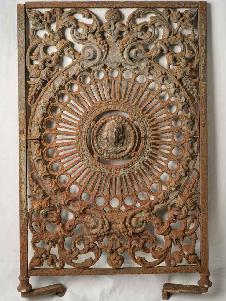 Vintage French decorative metalwork piece