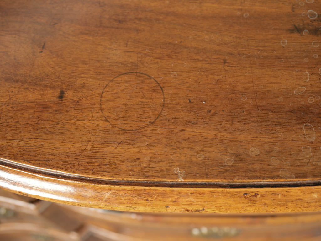Handcrafted Isère walnut commode