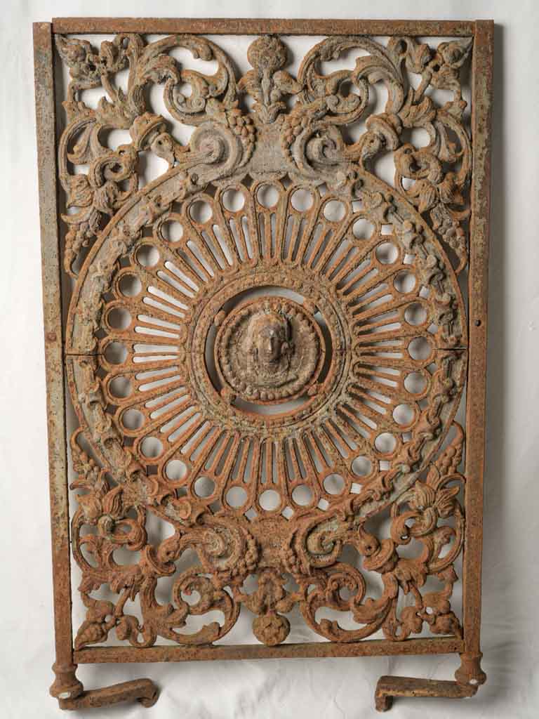 Historical 19th-century balustrade artifact