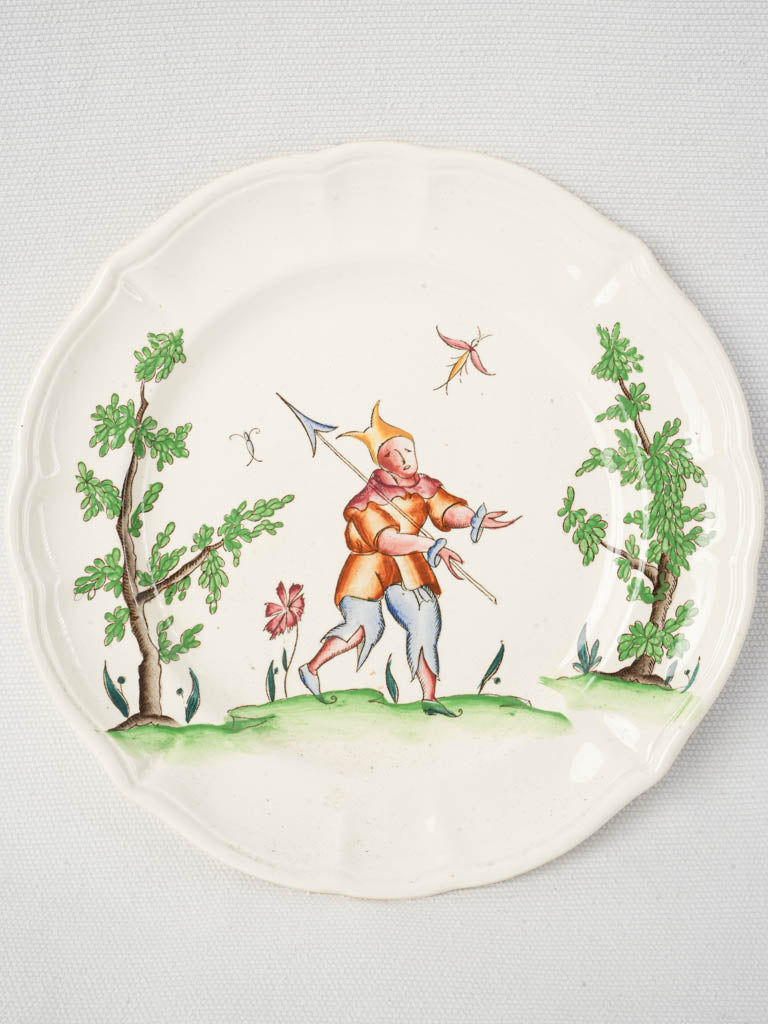 1930s  Laveno “Vecchio Milano” Small Plate by Guido Andloviz - 8¼"