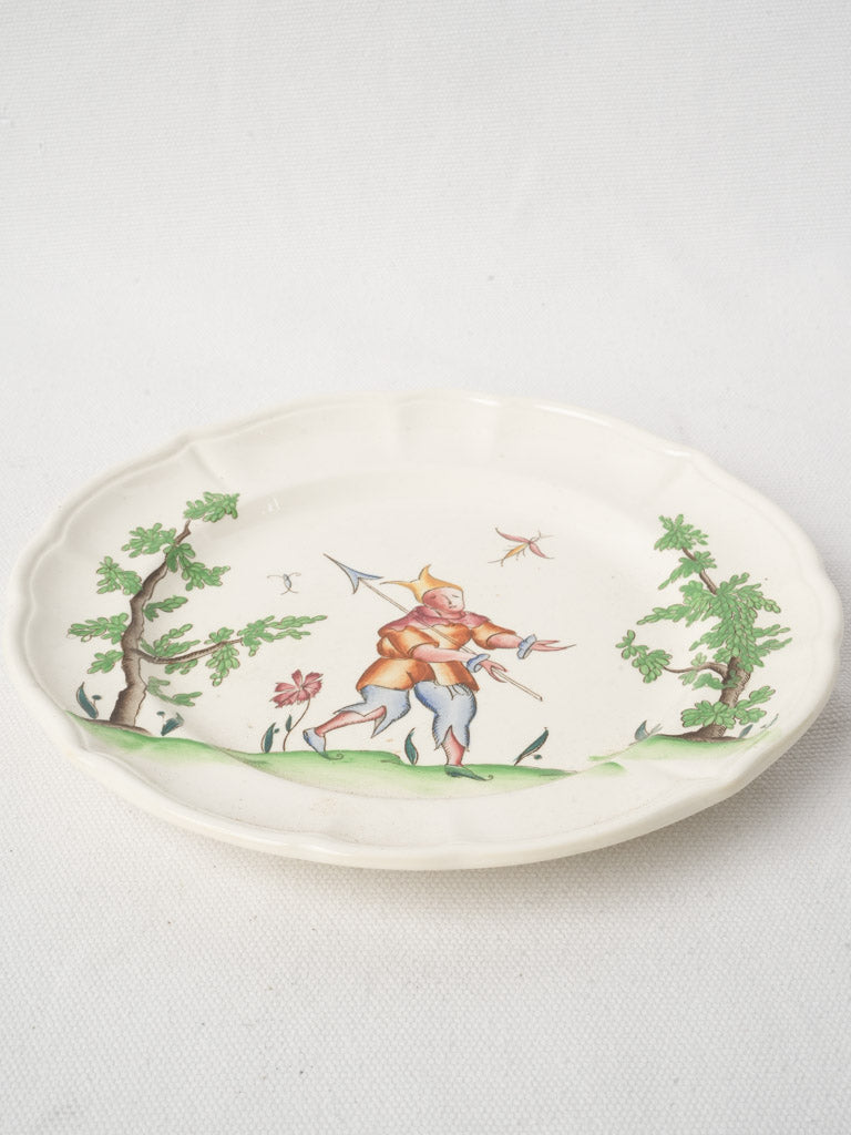 1930s  Laveno “Vecchio Milano” Small Plate by Guido Andloviz - 8¼"