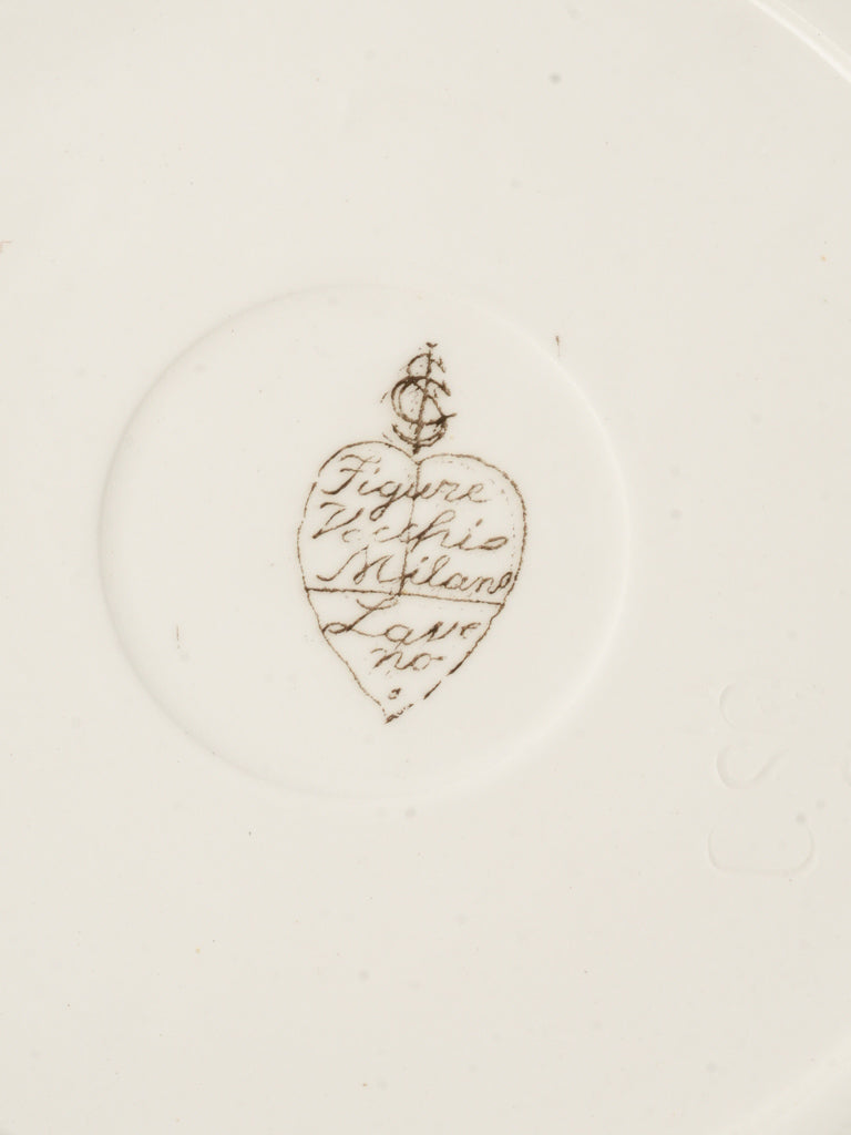 1930s  Laveno “Vecchio Milano” Small Plate by Guido Andloviz - 8¼"