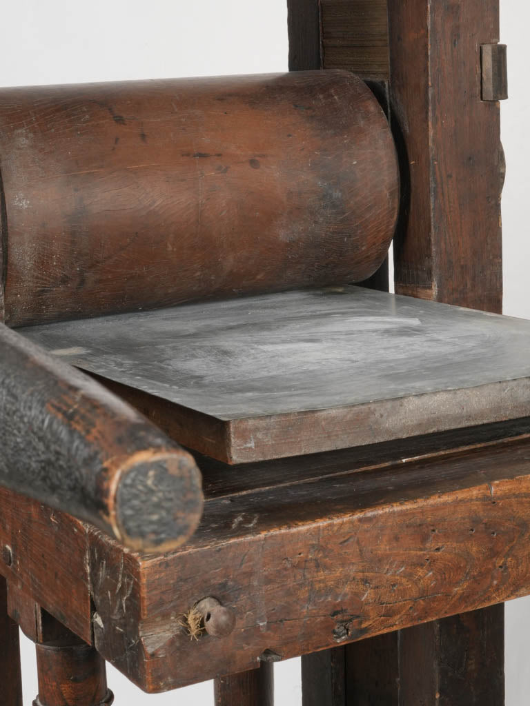 Iconic French intaglio printing press