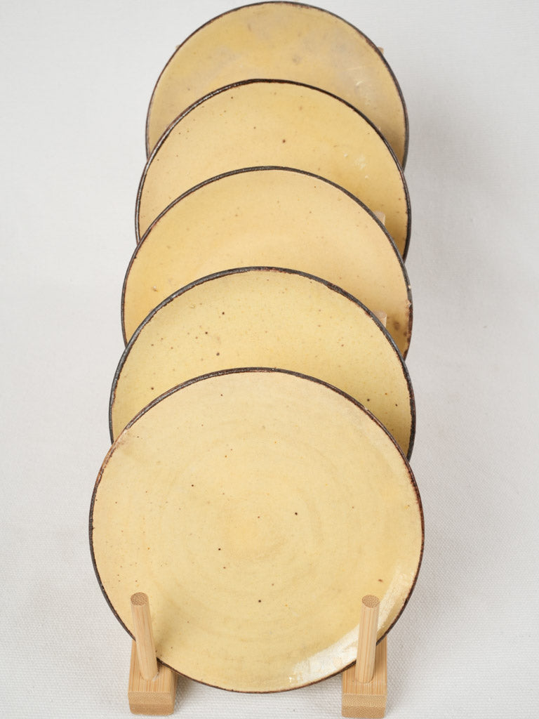 Rare fine Dieulefit ceramic dishes