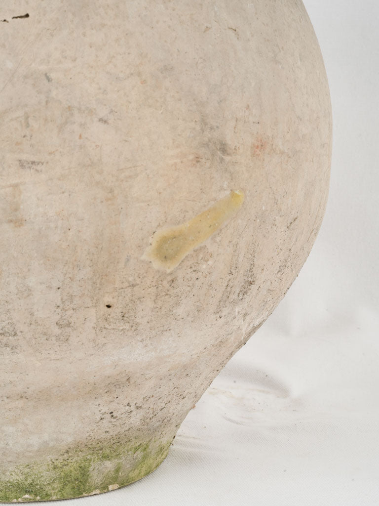 Elegant, antique Biot pottery jar