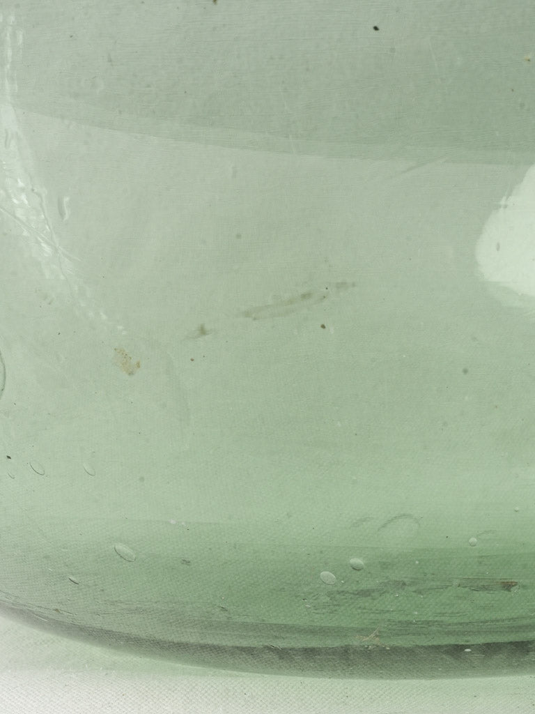 Traditional French wine demijohn