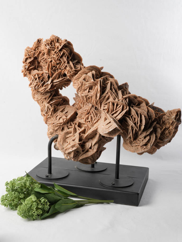 Elegant geological art piece