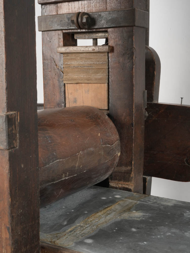 Elegant French intaglio printing press