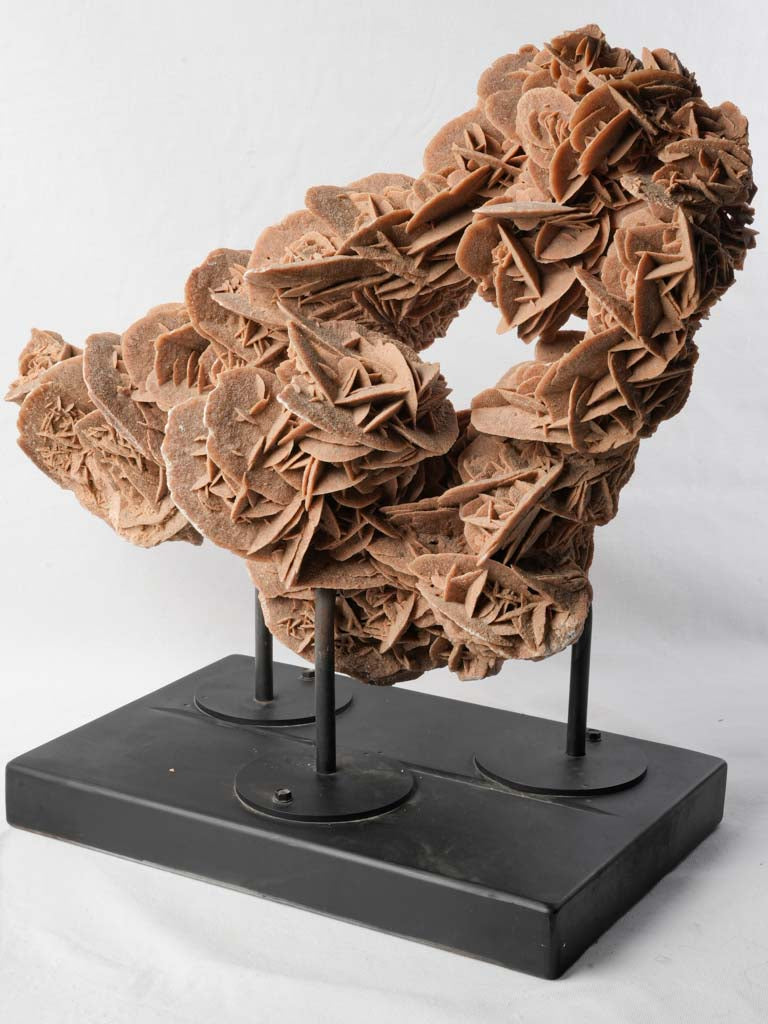 Rare vintage sand rose sculpture