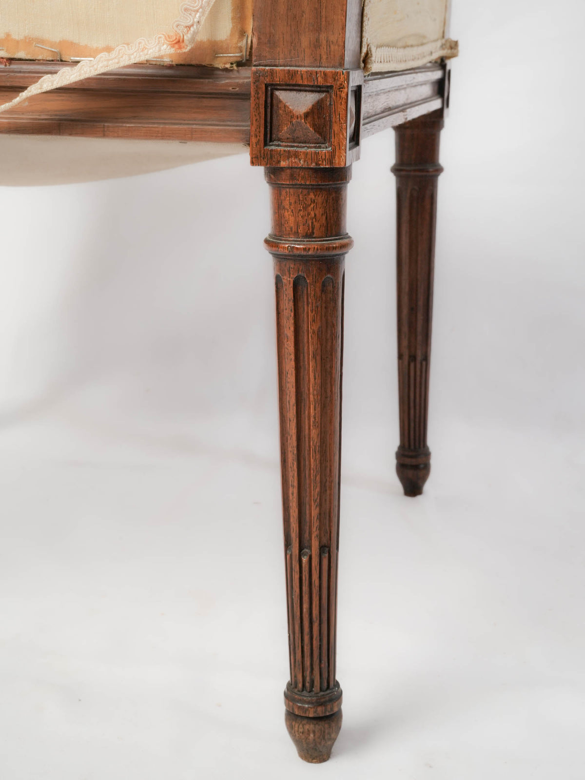 Elaborate ribbon-tied medallion chair