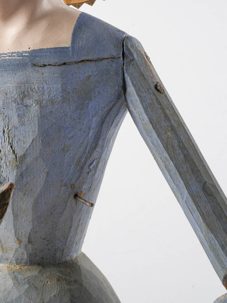 Historic elegance polychrome figurine