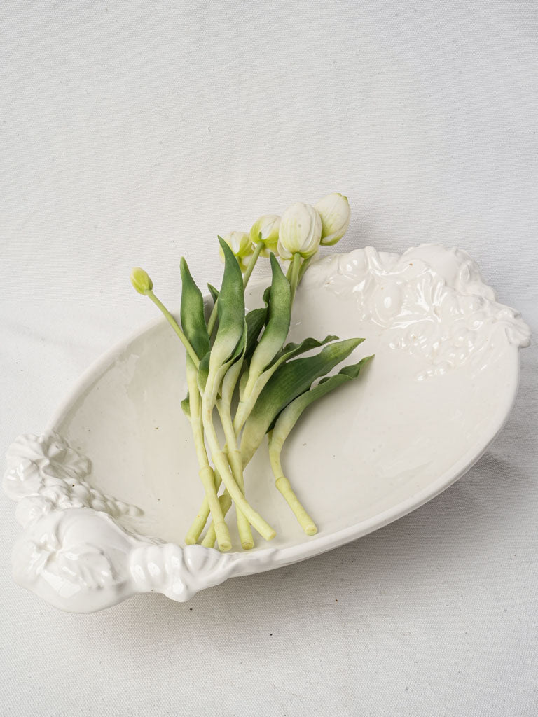 Vintage Italian ceramic serving platter