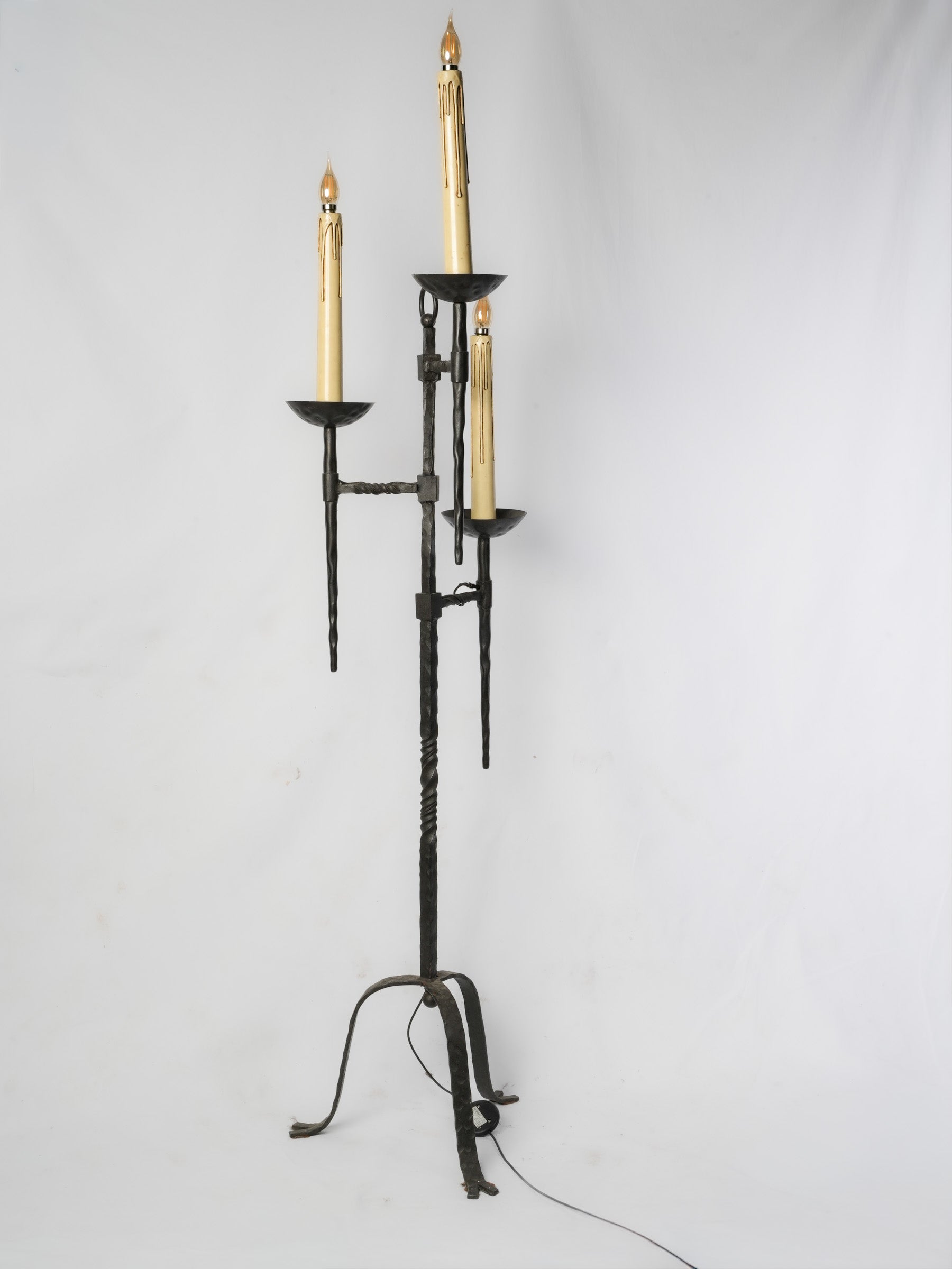 French patinated lighting piece