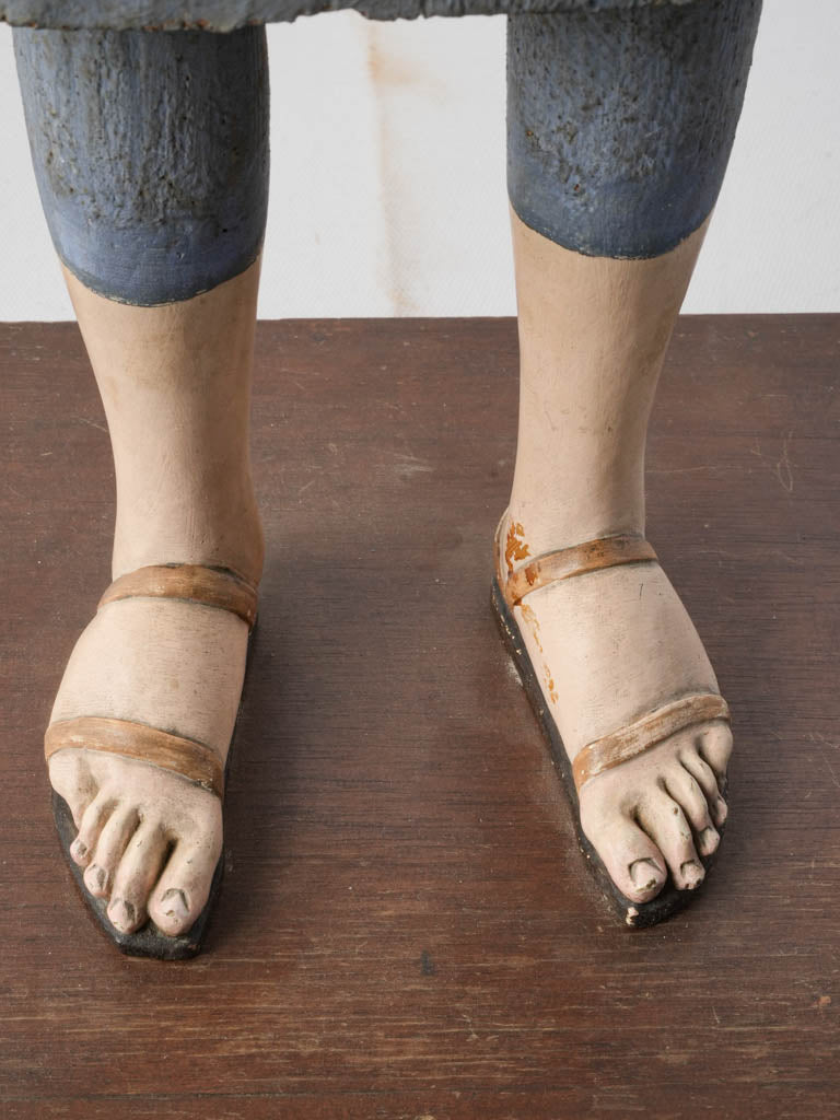 Spiritual tranquility holy sculpture